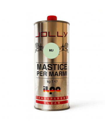 Mastic lichid pentru lipire si restaurare - Adeziv mastic lichid bej pentru lipire si restaurare marmura, granit, travertin, piatra naturala, Ilpa, Jolly Paglierino Liquido, 0.75l