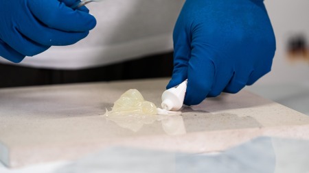 Adeziv mastic Ultra-Rapid Uranium, 1L, Ilpa, pentru marmură, granit, gresie, beton, lemn și cărămidă [8]