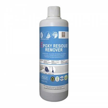 Detergenti Ph alcalin - Detergent alcalin pentru îndepărtarea reziduurilor epoxidice și mortarului – Faber Epoxy Residue Remover 1L