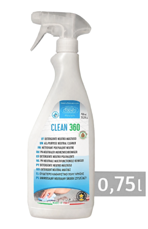 Detergent Clean Toate Suprafețele Neutru 360, 750 ml, Faber