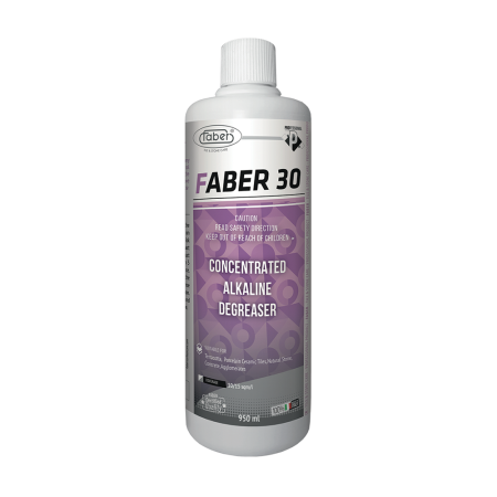 Detergenti Ph alcalin - FABER 30 2.0, 1L – detergent alcalin concentrat pentru curățare în profunzime a pietrei naturale și pardoselilor