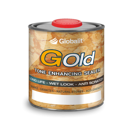 Tratament pentru intensificarea culorii - Sigilant pentru intensificarea culorii G OLD, efect antichizat, 1 L, GLOBALIT