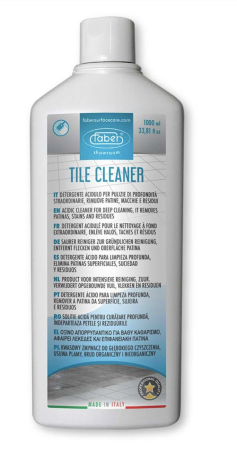 Degresanți si solvenți pentru piatra - Tile Cleaner, Soluție acidă profesională pentru curățarea intensă a plăcilor ceramice și pietrei, 1 L, Faber