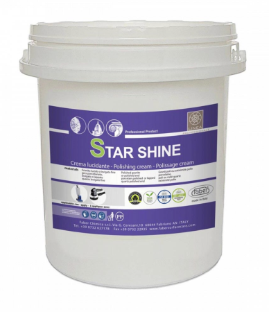 Creme de lustruire și restaurare - Star Shine Neutru cremă de lustruit granit și cuarț Faber, 5kg, pe bază de apă