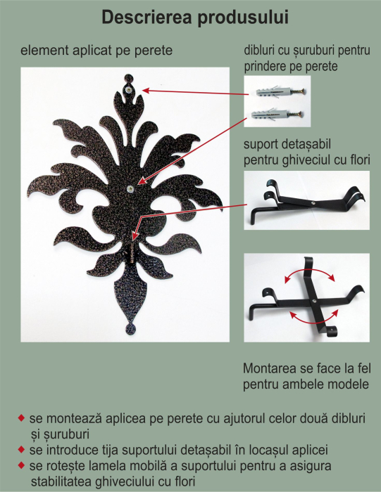 Suport flori Flora [3]