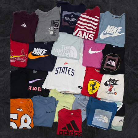 WHOLESALE - Branded Women T-Shirt Box – High Volume Resell Pack (Grade A)