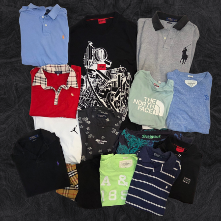 WHOLESALE - Curated Premium T-Shirt Box – Multi Brand Selection pentru Reselleri