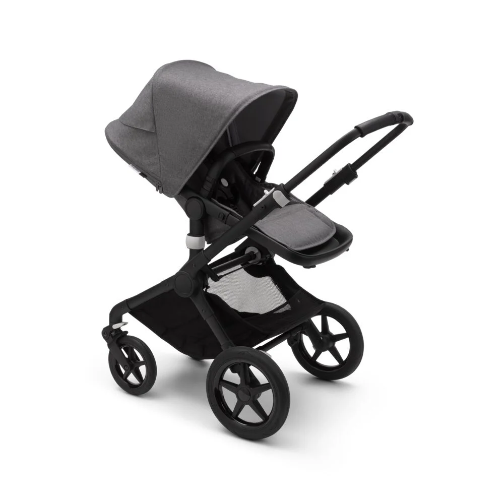 Carucior Bugaboo Fox 2 Complete Black/Grey Melange 2 in 1 [2]