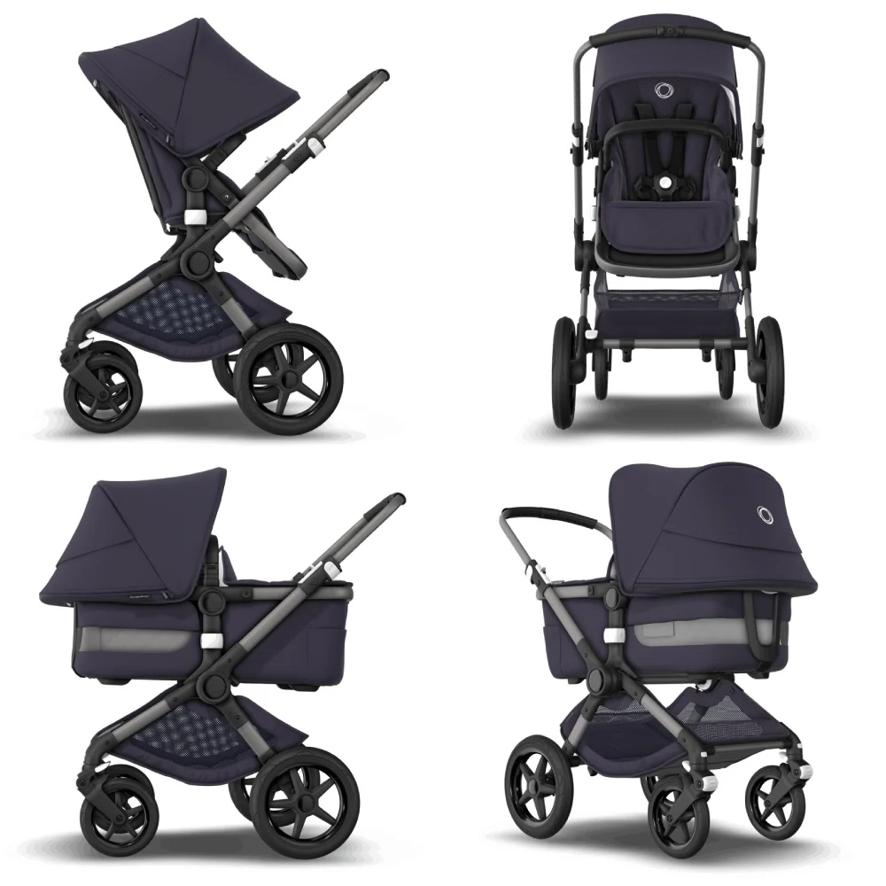 Carucior Bugaboo Fox 3 Classic Graphite/Dark Navy 2 in 1 [5]