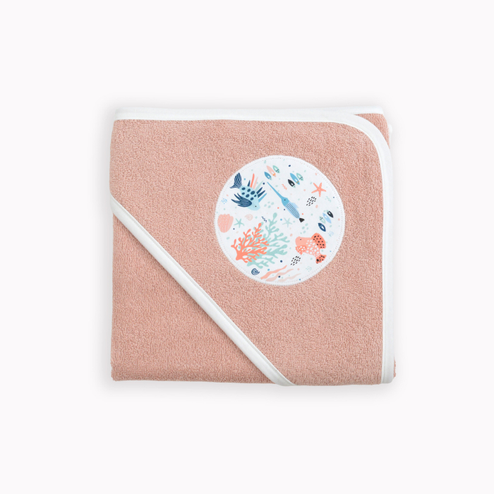 Prosop cu glugă Blush din bumbac 75x75 cm / 100x100 cm [3]