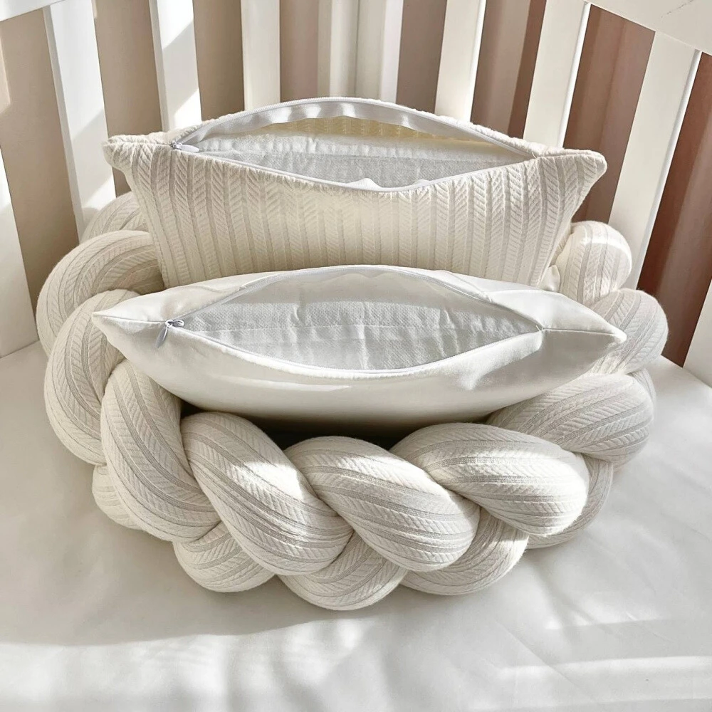 Set  lenjerie patut bebe DreamLand milky (7 buc.) [2]