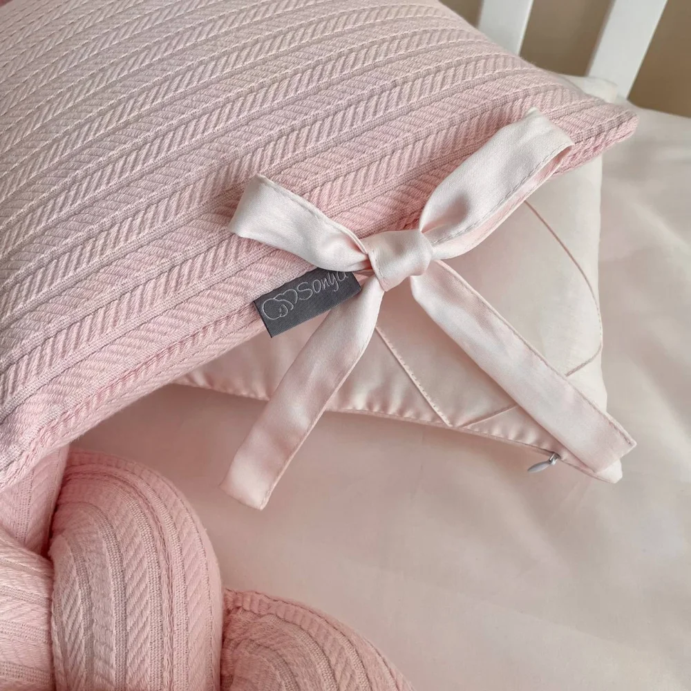 Set lenjerie patut DreamLand pudră (7 buc.) [10]