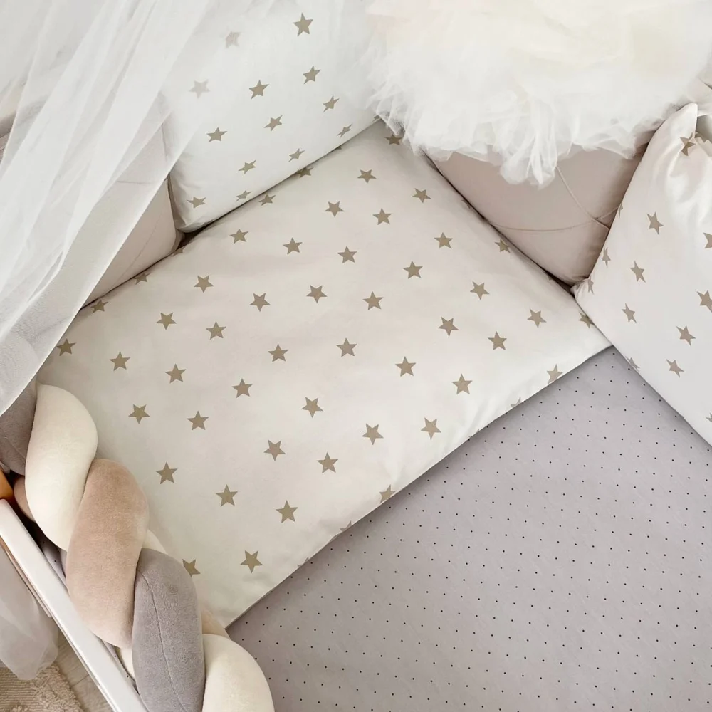 Set lenjerie patut Happy night Star bej (7 buc.) [5]