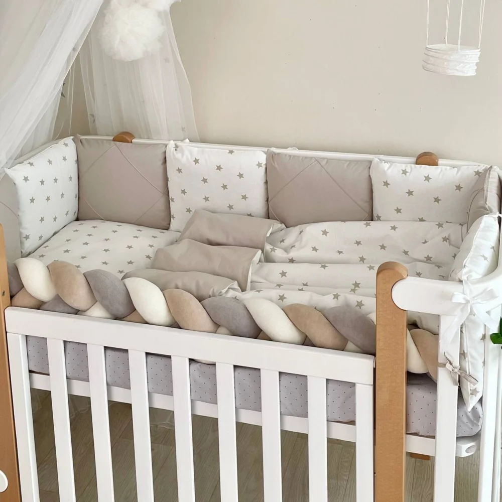 Set lenjerie patut Happy night Star bej (7 buc.) [2]