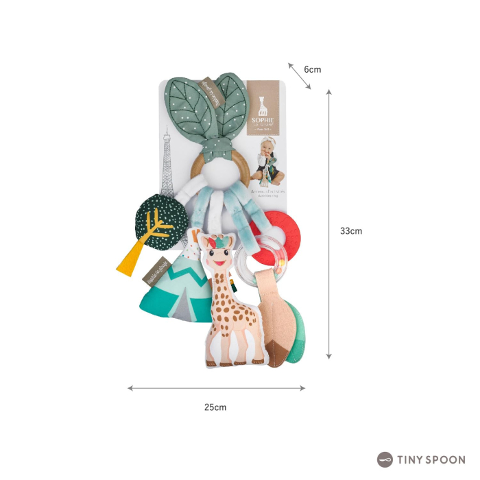 Sophie la Girafe -  Inel cu elemente distractive  + 3 Luni [2]