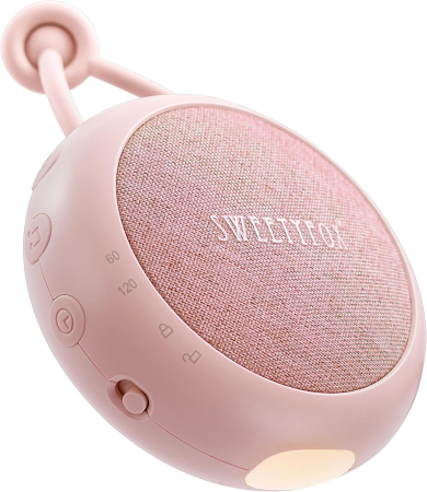 Accesorii patut-carucior - Aparat sunete albe -roz