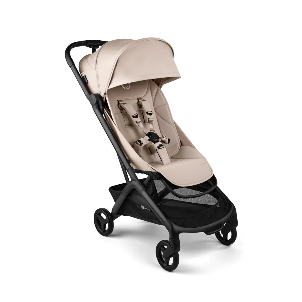 Cărucioare - Carucior Bugaboo Butterfly 2 Black/Desert Taupe