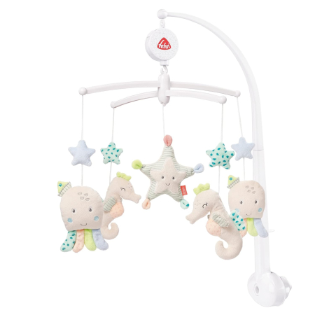 Accesorii patut-carucior - Fehn carusel  muzical animale marine