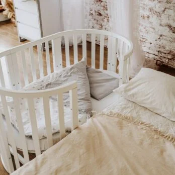 Patut bebe transformabil rotund/oval  Miriam [1]