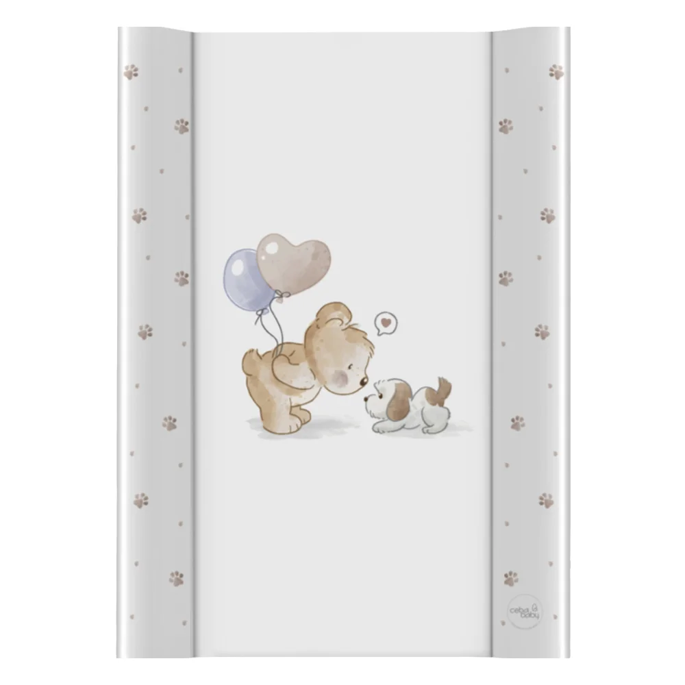 Camera copilului - Saltea de Infasat Ultra Light 1.2kg, 50x70cm, cu Intaritura, Grosime 3cm, Anti-Alunecare, Prieteni nedespartiti