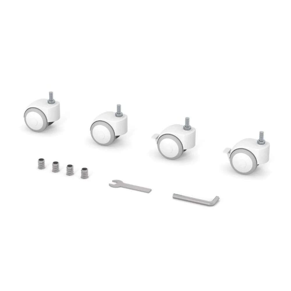 Diverse accesorii - Set de roti pentru patut bebe