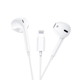 Kaku (KSC-1299) - Casti cu Fir, In Ear, Lightning, 1.2m, Mic & Volume Key, White [2]