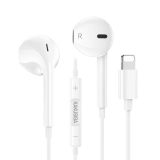 Kaku (KSC-1299) - Casti cu Fir, In Ear, Lightning, 1.2m, Mic & Volume Key, White [4]