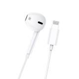 Kaku (KSC-1299) - Casti cu Fir, In Ear, Lightning, 1.2m, Mic & Volume Key, White [2]
