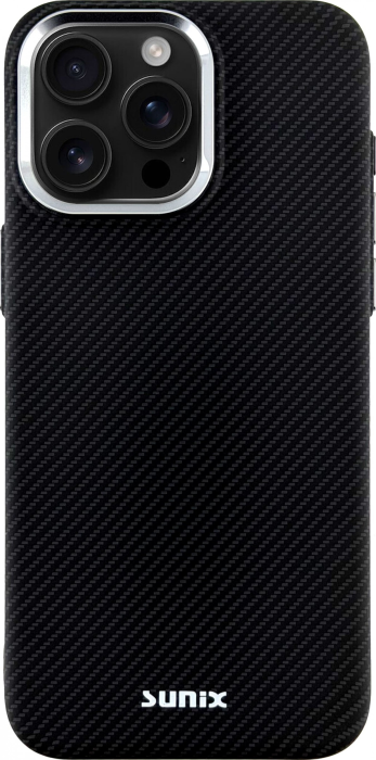 Husa iPhone 16 Pro Sunix Neo Black Neagra compatibila MagSafe [5]