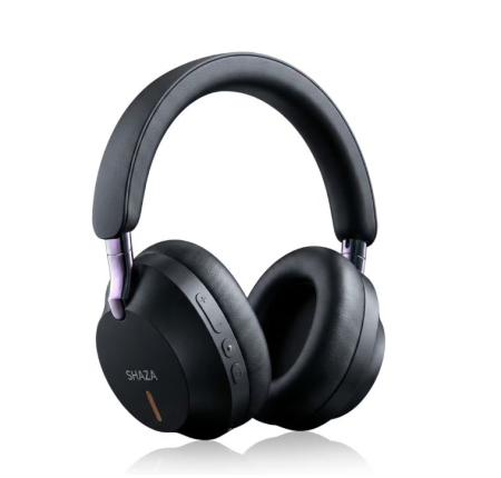 Accesorii - Casti Bluetooth Over Ear SS3511 SHAZA, ANC, Active Noise Cancelling, Autonomie 30 Ore, Wireless Bluetooth 5.0, Type-C, Microfon Apeluri, Audio HiFi, Conectare Jack 3.5mm, ABS, Negru