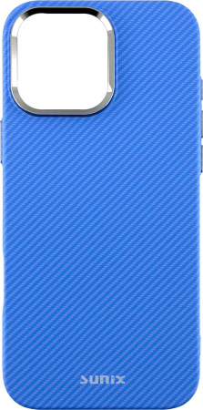 Huse telefon - Husa iPhone 16 Pro Sunix Albastru Glacier Blue compatibila MagSafe