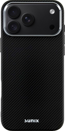 Husa iPhone 18 Pro Sunix Neo Black Neagra compatibila MagSafe [2]