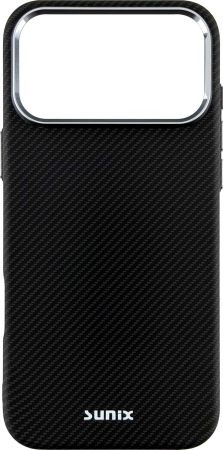 Huse telefon - Husa iPhone 18 Pro Sunix Neo Black Neagra compatibila MagSafe