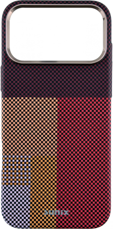 Huse telefon - Husa iPhone 18 Pro Sunix Neo Maro Burgundy compatibila MagSafe