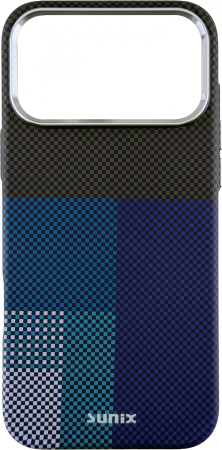 Huse telefon - Husa iPhone 18 Pro Max Sunix Neo Albastru Blue compatibila MagSafe