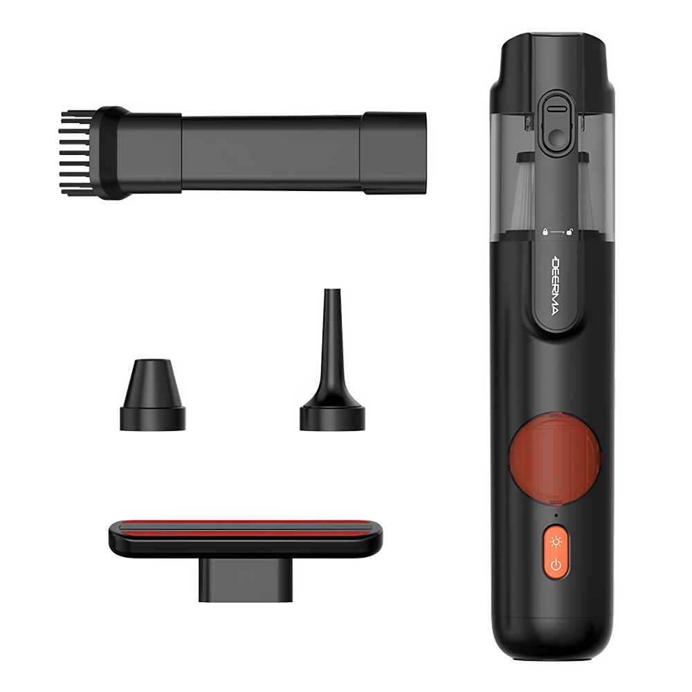 Aspirator Portabil Multifunctional 6 in 1 Deerma XC01 Lumina Verde Negru [7]