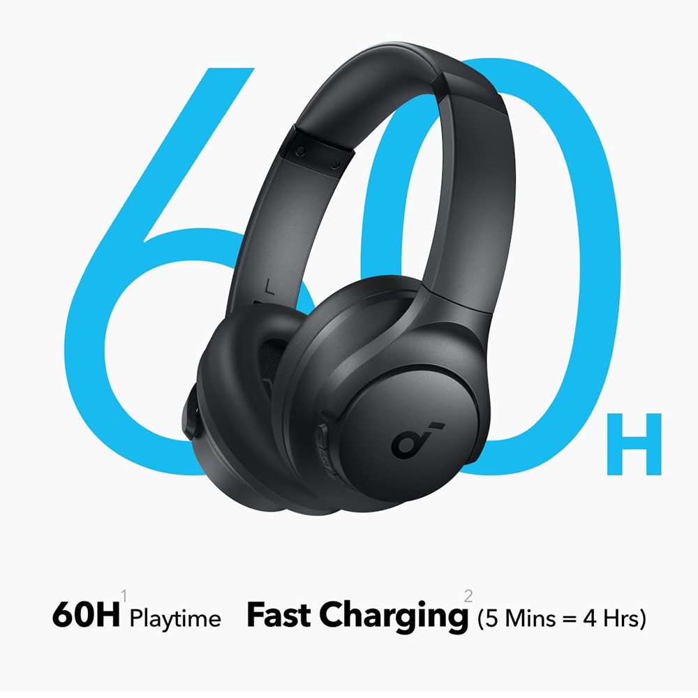 Casti Wireless Over-Ear Anker SoundCore Q11i Hi-Res BassUp Negru [3]