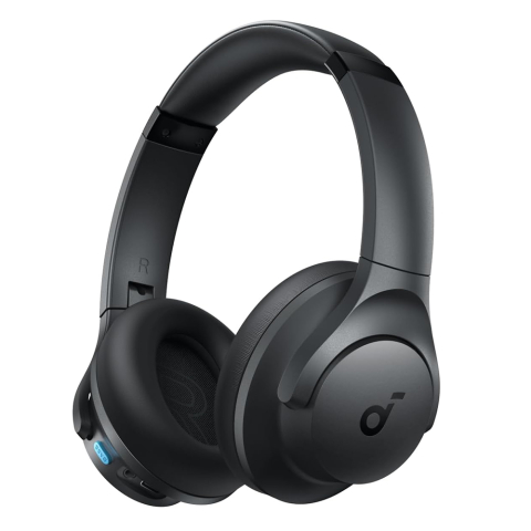 Noutati - Casti Wireless Over-Ear Anker SoundCore Q11i Hi-Res BassUp Negru