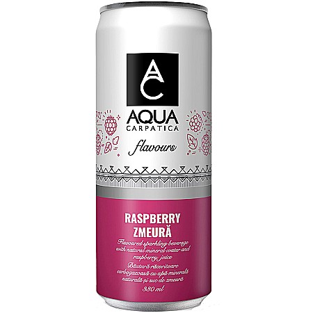Apa Aromatizata - Aqua Carpatica Zmeura 330 ML