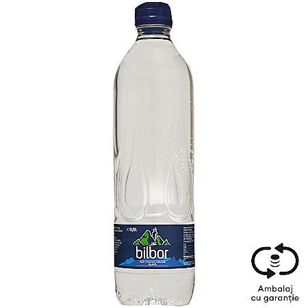 Apa - Bilbor 0.5L Apa Minerala Naturala Plata