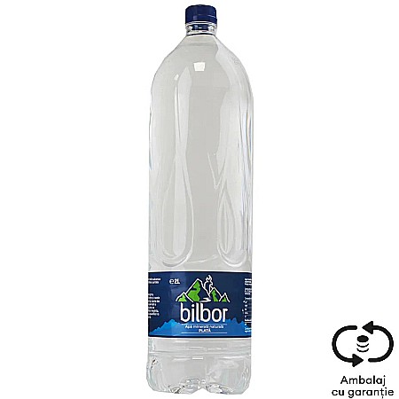 Apa - Bilbor 2L Apa Minerala Naturala Plata
