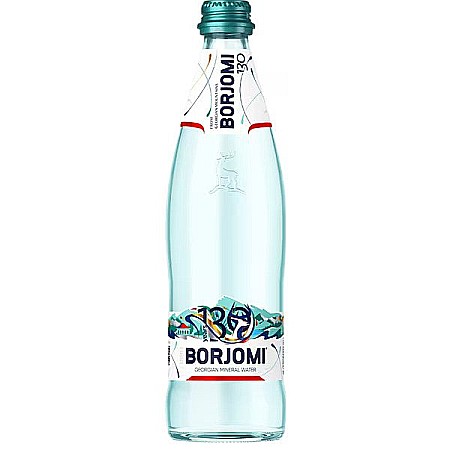 Apa carbogazoasa - Borjomi 500 ML  Apa Carbogazoasa Sticla