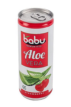 250 ml - Babu Aloe Vera Capsuni 240 ML