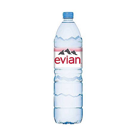 Apa - Evian 1,5L  Apa Minerala Naturala Plata