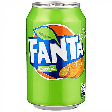 330 ml - Fanta Exotic 330 ML Doza - Import