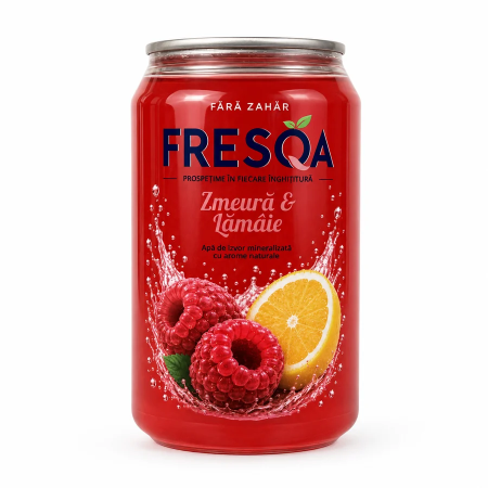 Racoritoare - Fresqa Zmeura & Lamaie 330 ML