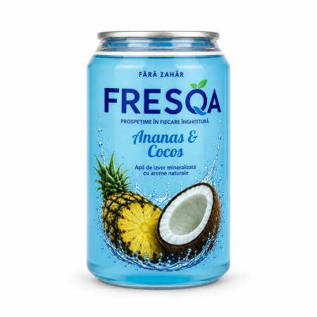 Racoritoare - Fresqa Ananas si Cocos 330 ML