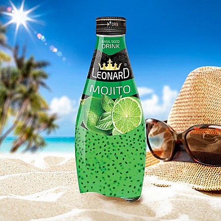 Bauturi necarbogazoase - Leonard Suc cu Aroma de Mojito 300 ML