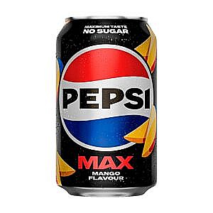 Racoritoare - Pepsi Max cu Aroma de Mango Doza 330 ML