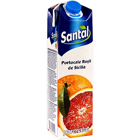 Bauturi necarbogazoase - Santal Portocale Rosii de Sicilia 1L